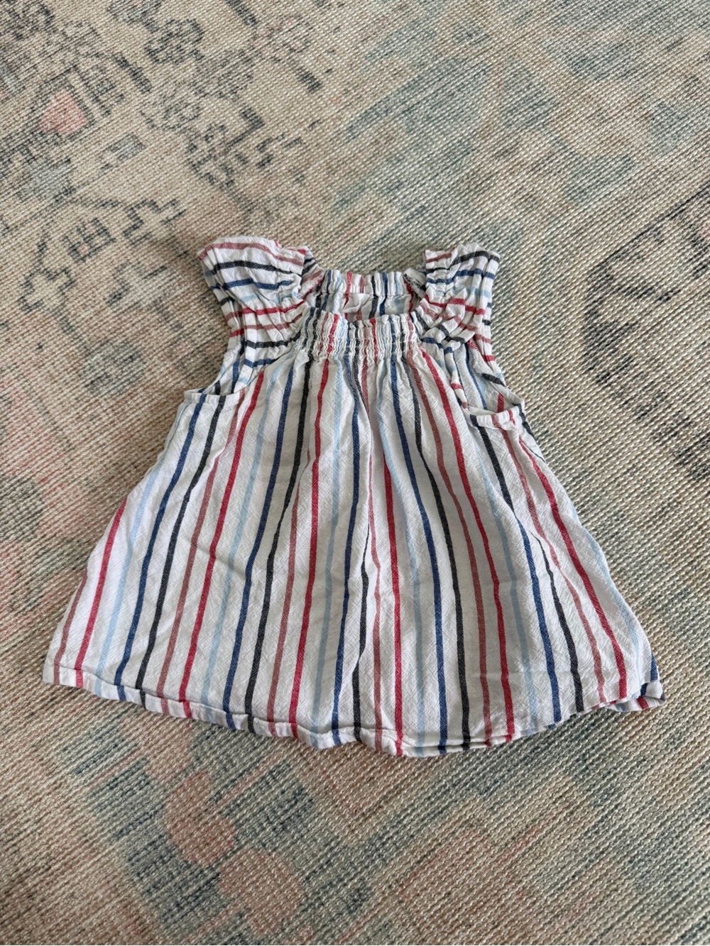 Baby Gap Striped Linen Blend Top Size 5